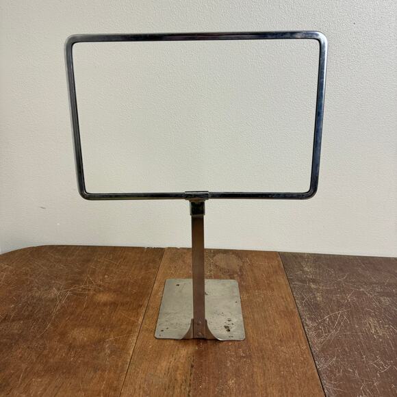Korrect-Way Product St. Louis Mo Metal Table Diner Store Shop Sign Display - Picture 7 of 8